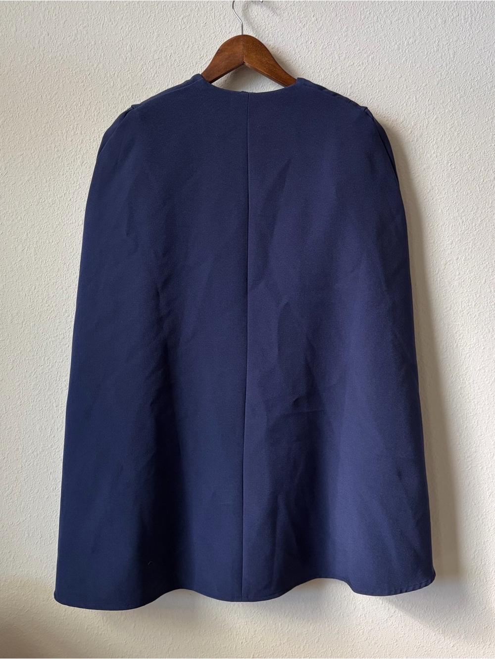 Modcloth Cape Navy Blue Nautical Bodycon Mini Dress Gold Buttons Rare London - Picture 8 of 10